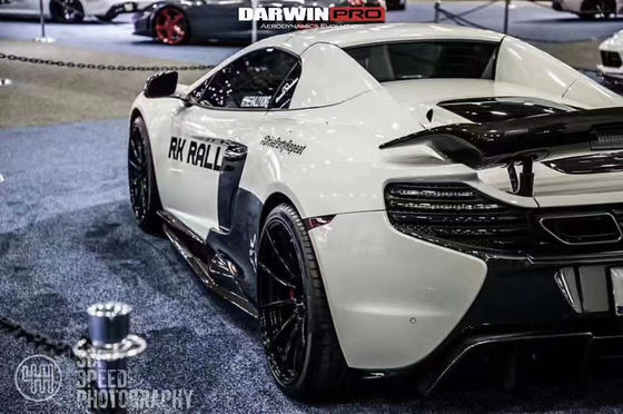 Verkoop als warme taart voor McLaren MP4-12C 625C 650S Carbon Fiber Body Kit Upgraded 675LT Style Side Skirt Achter Diffuser