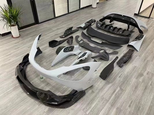Voor McLaren 720s Body Kit 720S Upgrades de 765LT Style Carbon Fiber Front en Rear Bumper Spoiler Body Kit
