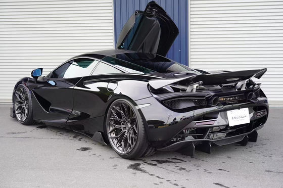 High Quality Carbon Fiber Carbon Fiber Body Kit voor McLaren 720S 720S Carbon Fiber Voorblad Schaaf Achter Diffuser Spoiler Vinnen