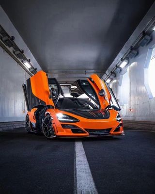 Droge koolstofvezel voor McLaren 720s Carbon Fiber Body Kit 720s Opgewaardeerde MSY-stijl voor- en achterbumper spoiler hood