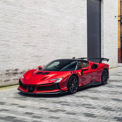 SF90FXX Ferrari SF90 Body Kit Voor- en achterste auto bumper zijkant rok motorkap achterlichten