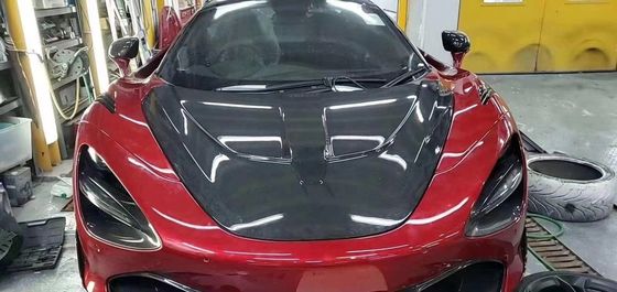 Voor McLaren 720s Carbon Fiber Hood 720s Opgewaardeerde NOVI Style Carbon Fiber Hood Body Kit