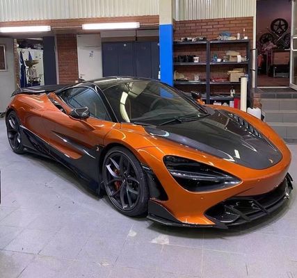 Voor McLaren 720S Carbon Fiber Hood 720S Opgewaardeerde Top-Style Carbon Fiber Hood Motor Cover