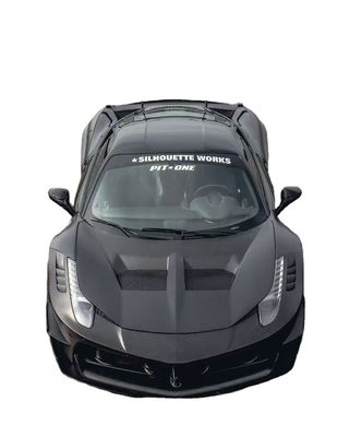 458 Ferrari Body Kit LB Style Voor- en achterbumper 2011 - 2014 Hood Spoiler For Car