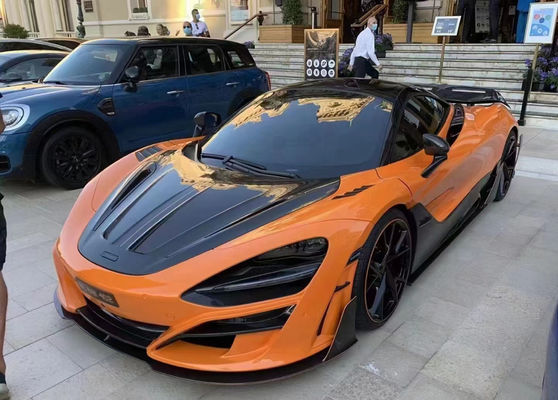 Voor McLaren 720's Drie koolstofvezel body kit 720's Upgraded MSY-stijl koolstofvezel voor- en achterbumper spoiler widebody kit