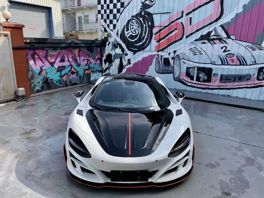 Voor McLaren 720's Drie koolstofvezel body kit 720's Upgraded MSY-stijl koolstofvezel voor- en achterbumper spoiler widebody kit