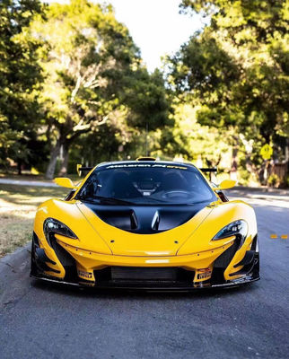 Voor McLaren P1 Body Kit P1 GTR Upgraded Style Voor- en achterbumper spoilers Carbon Fiber Body Kit