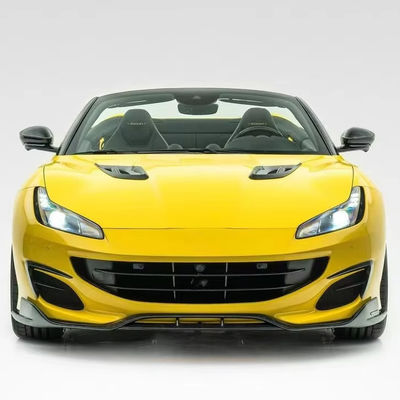 Portofino Retrofit Carbon Body Kit MSY Style Voorlip Carbon Fiber Diffuser Spoiler Side