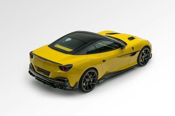 Portofino Retrofit Carbon Body Kit MSY Style Voorlip Carbon Fiber Diffuser Spoiler Side