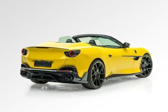 Portofino Retrofit Carbon Body Kit MSY Style Voorlip Carbon Fiber Diffuser Spoiler Side