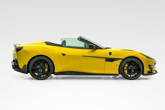 Portofino Retrofit Carbon Body Kit MSY Style Voorlip Carbon Fiber Diffuser Spoiler Side