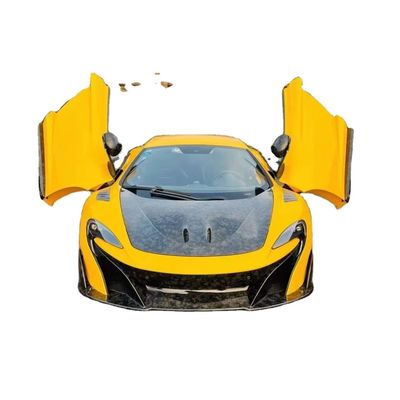 Car Front Bumper Carbon Parts voor Mclaren Mp4 12C 625c 650S Upgrade naar 675LT Style Body Kit