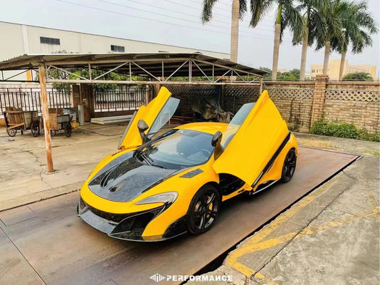 Car Front Bumper Carbon Parts voor Mclaren Mp4 12C 625c 650S Upgrade naar 675LT Style Body Kit