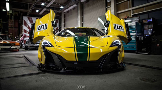 Voor McLaren 650S 625c Wide-body Kit 650S 625c Upgrades de LB-stijl voor- en achterbumper spoiler Widebody Kit