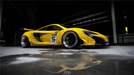 Voor McLaren 650S 625c Wide-body Kit 650S 625c Upgrades de LB-stijl voor- en achterbumper spoiler Widebody Kit