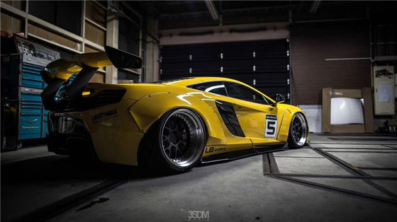 Voor McLaren 650S 625c Wide-body Kit 650S 625c Upgrades de LB-stijl voor- en achterbumper spoiler Widebody Kit