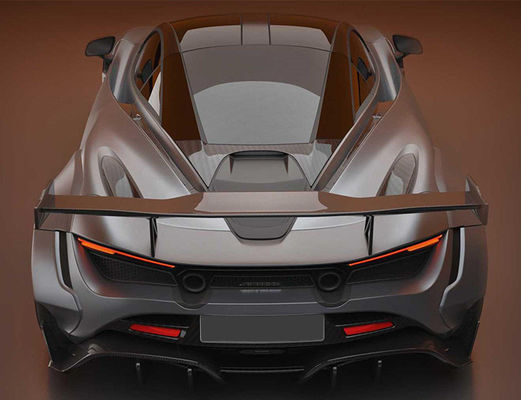 Droge koolstofvezel voor McLaren 720s Carbon Fiber Spoiler 720s Geüpgraded PD-stijl Carbon Fiber Spoiler Wing