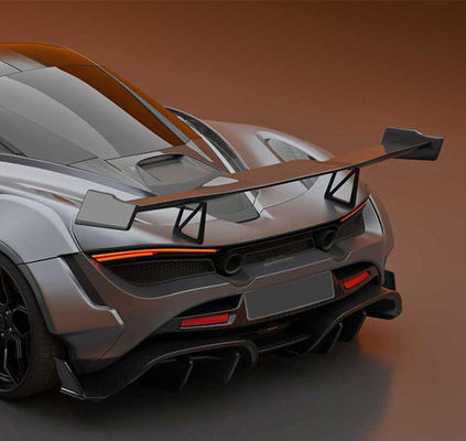Droge koolstofvezel voor McLaren 720s Carbon Fiber Spoiler 720s Geüpgraded PD-stijl Carbon Fiber Spoiler Wing