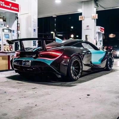 720S Mclaren Body Kit 1016 Stijl Droog Carbon Fiber Tail Body Kit