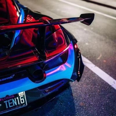 720S Mclaren Body Kit 1016 Stijl Droog Carbon Fiber Tail Body Kit