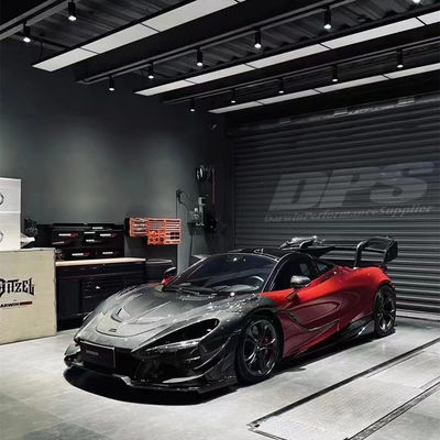 GTR Style 720s Wide Body Kit Mclaren Senna Body Kit Voorbumper Carbon Fiber
