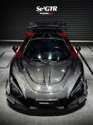 GTR Style 720s Wide Body Kit Mclaren Senna Body Kit Voorbumper Carbon Fiber