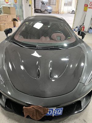 GT Mclaren Body Kit P1 Style Carbon Fiber Hood Motorluik