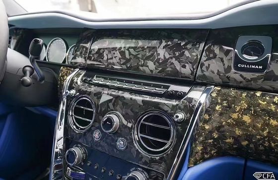 2018 Cullinan Rolls Royce Body Kit Droog Carbon Fiber Interieur Trim Center Panel