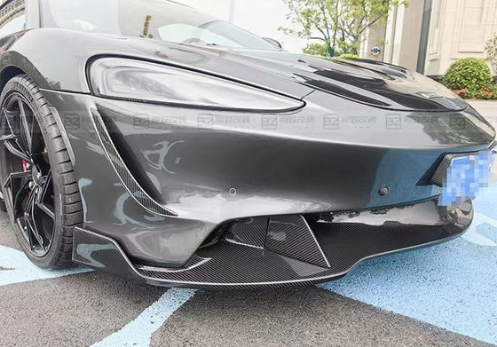 Plastic Black McLaren GT Body Kit Bumper Spoiler Zijdekleed Hood