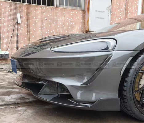 Plastic Black McLaren GT Body Kit Bumper Spoiler Zijdekleed Hood