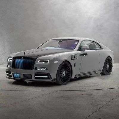 200 x 800 x 120 mm Rolls Royce Wraith Body Kit Voor- en achter spoiler hoed