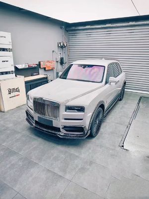 2018 - 2019 Cullinan Body Kit DW Style Voorlippen Diffuser Spoiler Widebody Kit