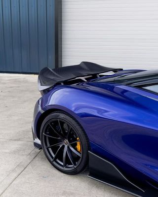 Blauw 720s Wide Body Kit McLaren Carbon Fiber Front Lip Diffuser Spoiler Kit