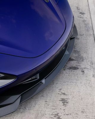 Blauw 720s Wide Body Kit McLaren Carbon Fiber Front Lip Diffuser Spoiler Kit