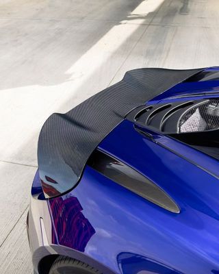 Blauw 720s Wide Body Kit McLaren Carbon Fiber Front Lip Diffuser Spoiler Kit