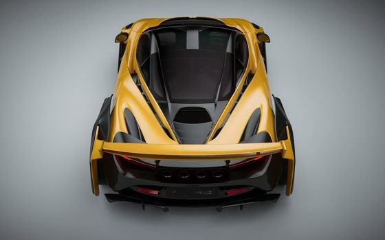 720s Mclaren Body Kit Carbon Fiber Widebody ZE Style Voor- en achterbumper