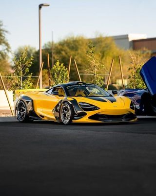720s Mclaren Body Kit Carbon Fiber Widebody ZE Style Voor- en achterbumper