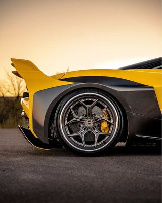 720s Mclaren Body Kit Carbon Fiber Widebody ZE Style Voor- en achterbumper