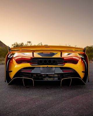 720s Mclaren Body Kit Carbon Fiber Widebody ZE Style Voor- en achterbumper