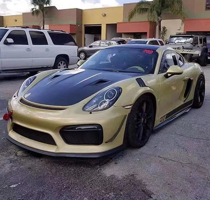 Producten van koolstofvezel voor Porsche 981 Boxster Carbon Fiber Hood 981 Carbon Fiber Engine Hatch Cover 2013-2015