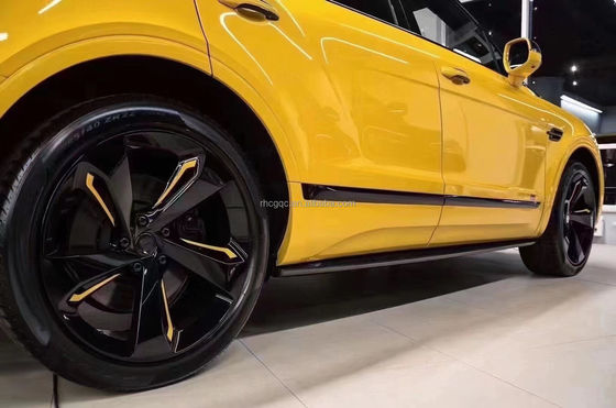 Voor Bentley Bentayga Carbon Fiber Body Kit Bentayga Upgrades de W12 Style Carbon Fiber Front Lip Diffuser Spoiler