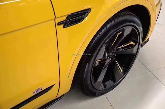Voor Bentley Bentayga Carbon Fiber Body Kit Bentayga Upgrades de W12 Style Carbon Fiber Front Lip Diffuser Spoiler