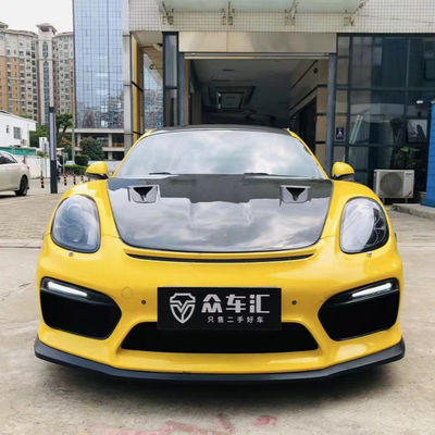 PU-kunststofproducten voor Porsche Boxster 981 Body Kit Boxster 981 Upgraded GT4 Voor- en achterbumper spoilers