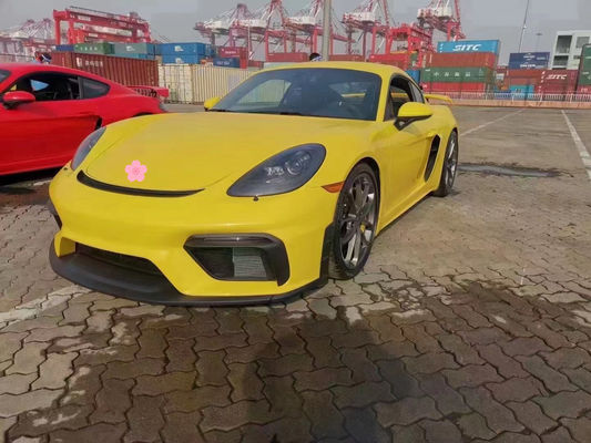 PP Plastic Material 718 Boxster Body Kit 718 Opgewaardeerde GT4-stijl Voor- en achterbumpers Spoiler