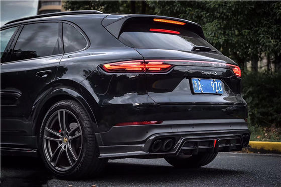 Het nieuwe product voor Cayenne Carbon Fiber Body Kit voor Cayenne Front Shovel Back Lip Spoiler