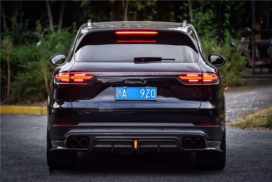 Het nieuwe product voor Cayenne Carbon Fiber Body Kit voor Cayenne Front Shovel Back Lip Spoiler