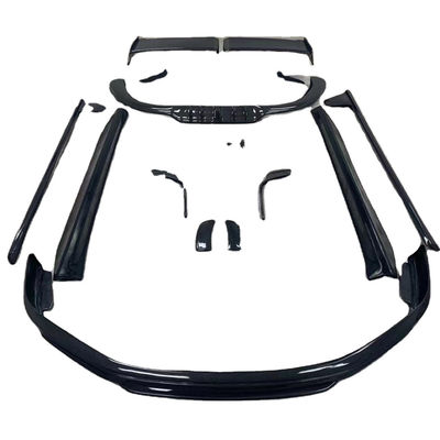 Voor Porsche 911 992 Carbon Fiber Body Kit 911 992 Upgraded TechArt Style Front Schaaf Diffuser Spoiler Side Roek Body Kit