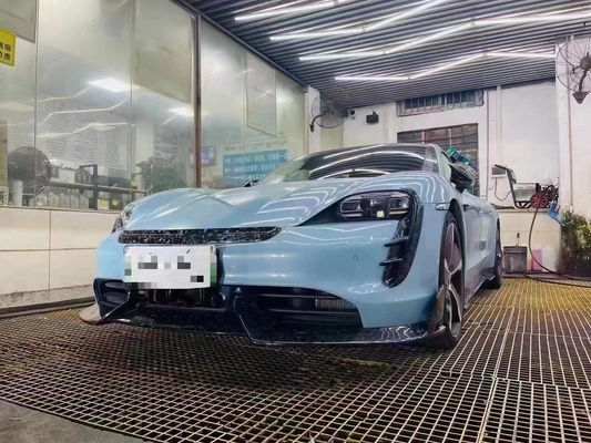 Autoonderdelen voor Porsche Taycan Carbon Fiber Body Kit Taycan Upgrades MSY Style Front Shovel Diffuser Spoiler Body Kit