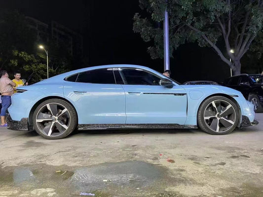 Autoonderdelen voor Porsche Taycan Carbon Fiber Body Kit Taycan Upgrades MSY Style Front Shovel Diffuser Spoiler Body Kit