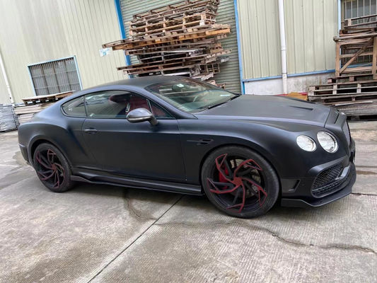 2014 - 2016 Bentley Continental Body Kit Plastic Front And Rear Spoiler Hoods